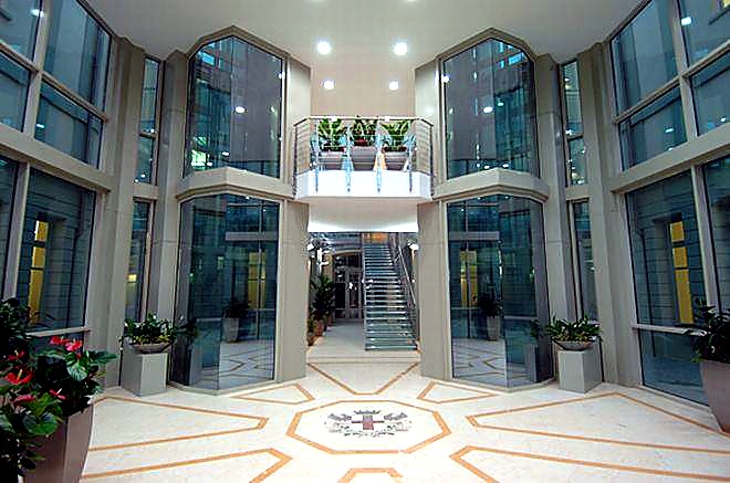 Biblioteca Civica di Alessandria – facciata vetrata